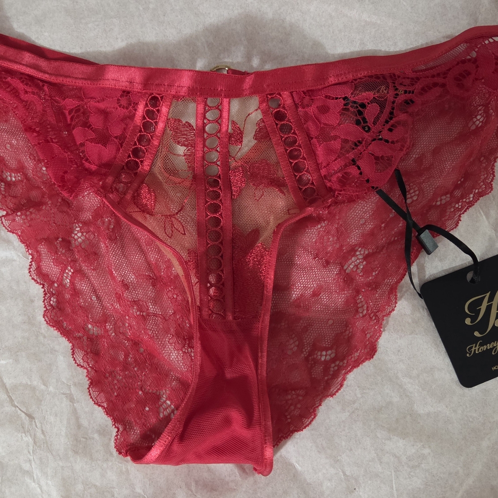 Red Lace Women's Panties
